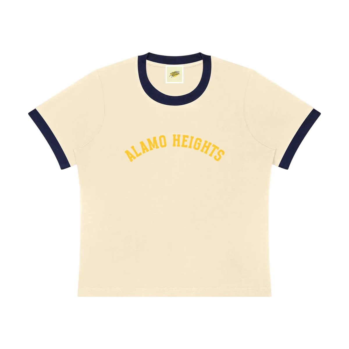 University Ringer Tee (Women's - Cream)